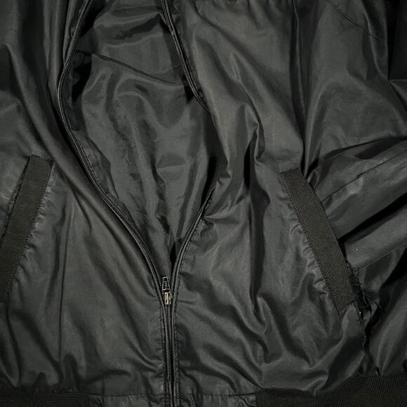 MEMBERSONLY XLT 90s Retro Bomber Jacket Black Classic Fit Streetwear - Picture 3 of 6